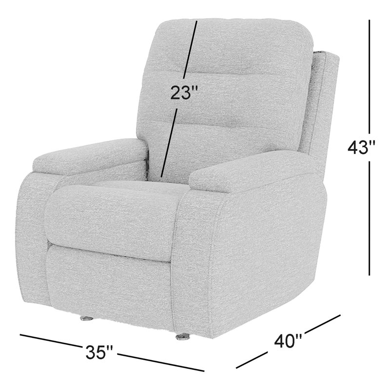 Fauteuil inclinable manuel berçant standard Reider