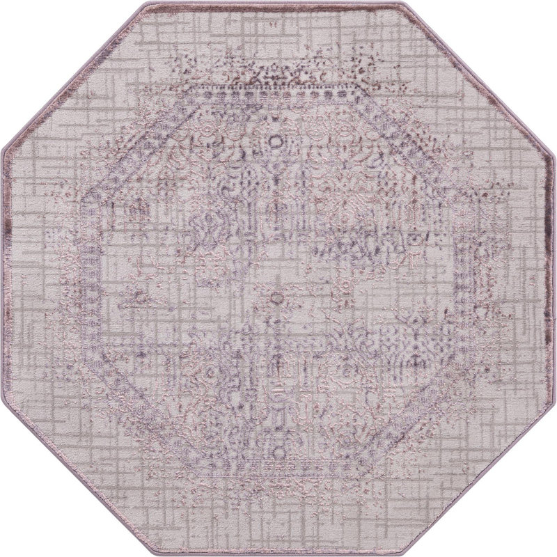 Glencoe Oriental Indoor Rug, Octagon 4'