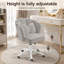 Blue Elephant Velvet Task Chair-863808261
