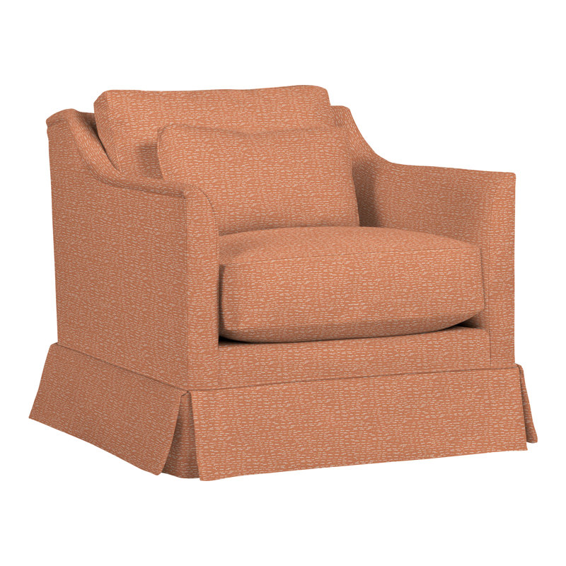 Newlin Armchair, Perigold Arigato Mango