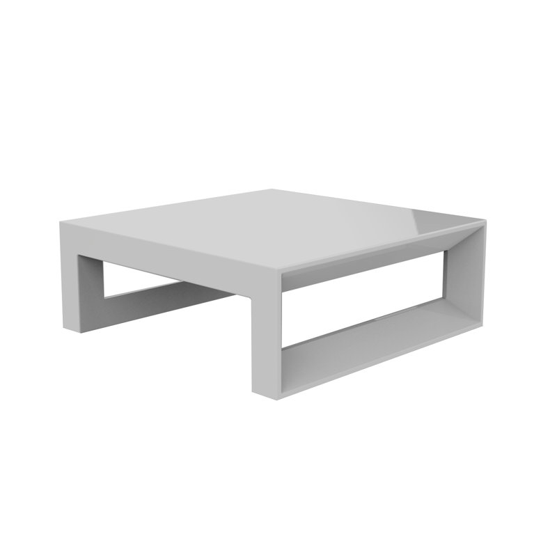 Table basse Frame, Taupe, L 31,5 po x L 47,25 po x H 14,25 po