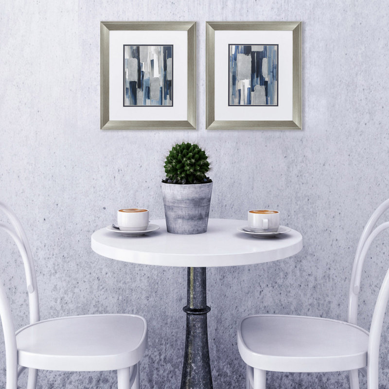 'Mirage' 2 Piece Framed Print Set