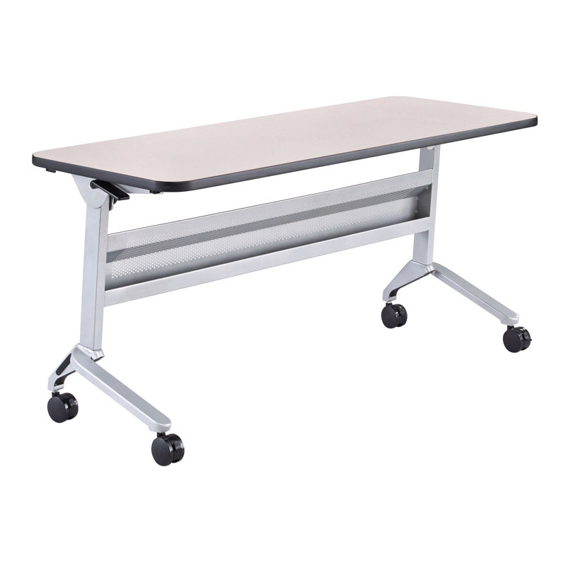 Table de formation Flip-N-Go rectangulaire, LPL, Noir, noir, noir, noir, Folkstone, H 29 po x L 60 po x l 24 po
