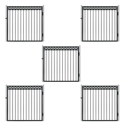 Fencer Wire 54FT Heavy Duty Arc Fence Barrier Kit, Anti