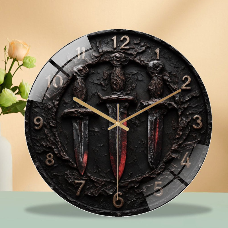 Horloge murale 12 po