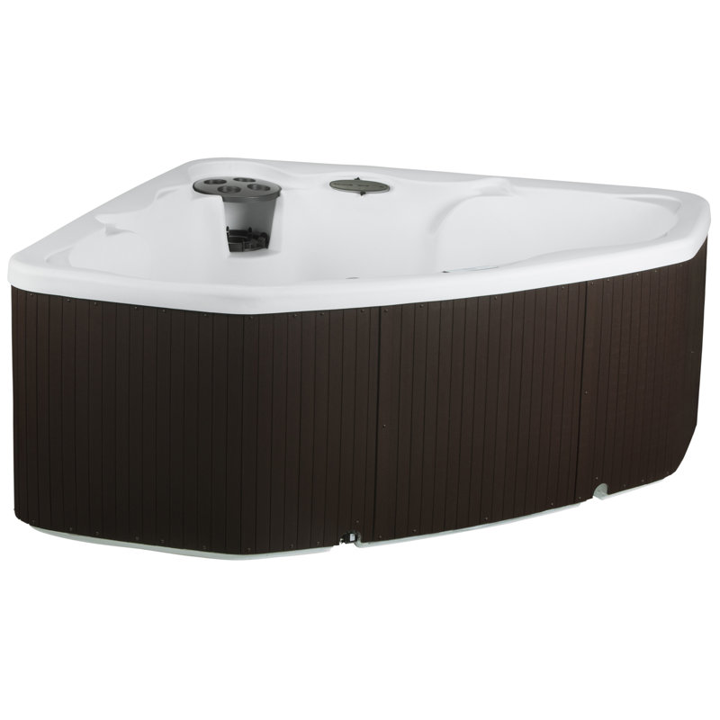 Lifesmart Spas LS300 Plus 110 Volt 2-Person 17-Jet Plug and Play Hot Tub with Ozonator