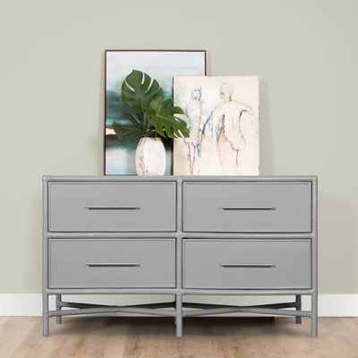 Venice 4 Drawers 54" W Double Dresser