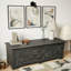 Banc de rangement en bois massif Harleen-1709856958