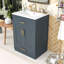 Bathroom Vanity with Integrated Sink - Space-Saving Design, Ample Storage-71403909
