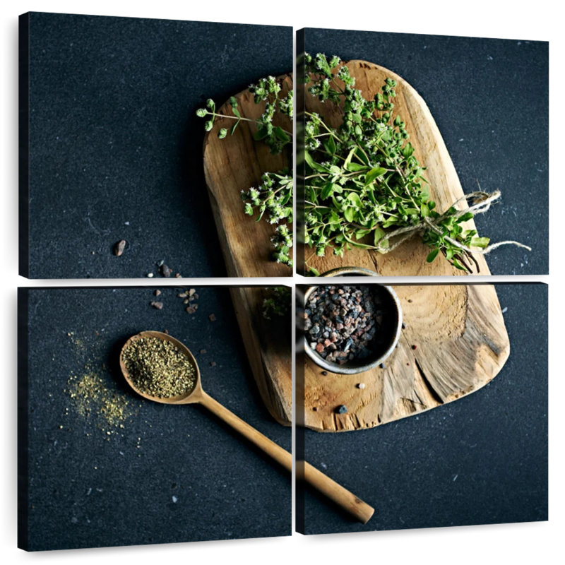 Yarlin Kitchen Herbs, 26" H x 26" W