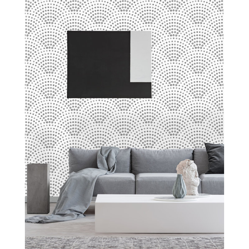 Rouleau de papier peint adhésif Highbridge, L 10,42 po x l 25 po