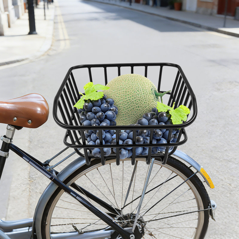 Panier de vélo, panier arrière de vélo, panier en filet arrière de vélo