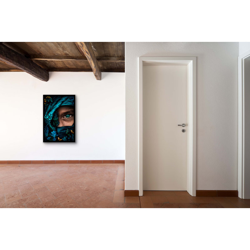 Mystery - Print on Plastic / Acrylic, Black Frame, 120cm H x 80cm W x 10cm D
