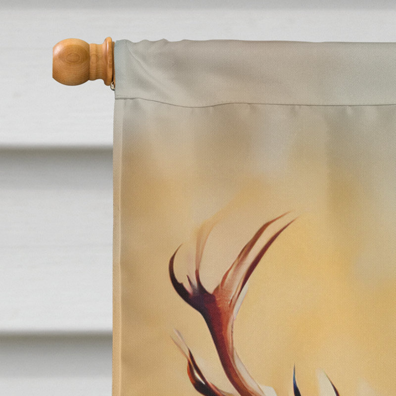 Drapeau de maison cerf cerf