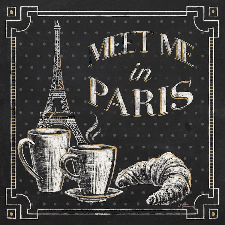 « vive paris viii », art textuel sur toile tendue, H 12 po x l 12 po x P 0,75 po, Toile tendue, Pas de tapis