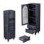 Vitrine de rangement 62,99 "avec porte en verre trempé-2007895988