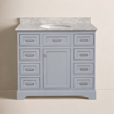 Ronnie 42'' Single Bathroom Vanity with Top