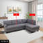 96" Sackcloth Living Room 2-Piece Sofa Set-504502110-507905292