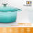 Trustmade Non-Stick Enameled Cast Iron Round Dutch Oven with Lid-61831439-61831431