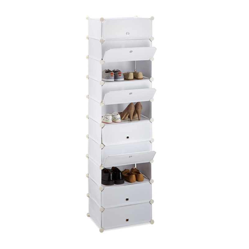 10 Pair Shoe Storage Cabinet