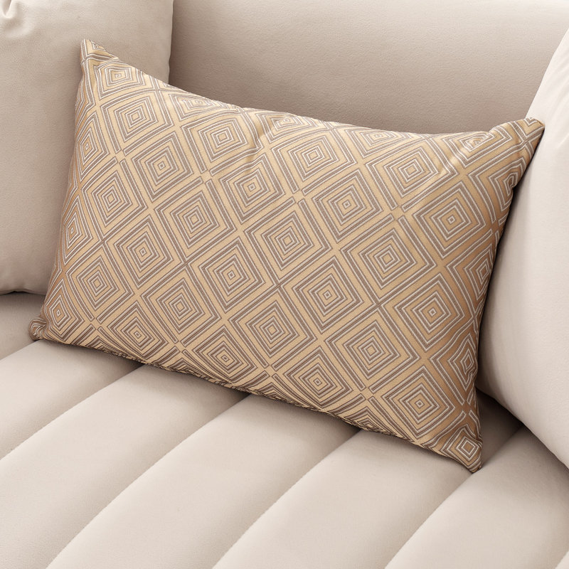 Ariana 83'' Velvet Round Arm Loveseat, Beige, 31" H x 97" W x 35" D