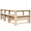 Solid Wood Bed