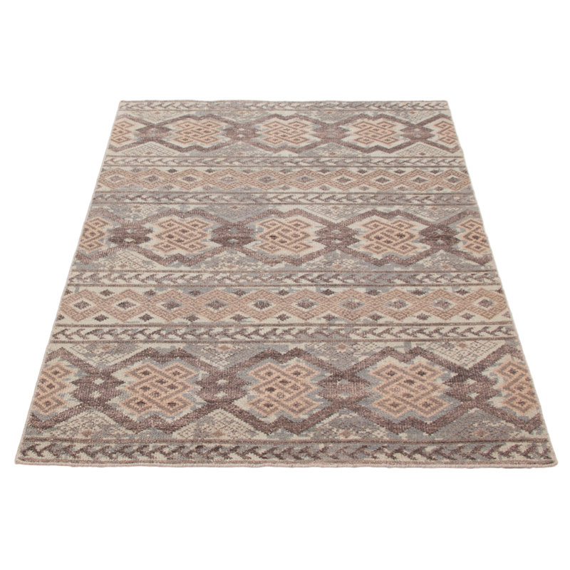 Tapis gris Jules Serapi 5 pi 3 po x 7 pi 6 po