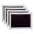 Black/Silver Shimmer Border is out of stock
