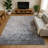 Premium Machine Washable Slesnick AMF1674 Abstract Rug-1789962053