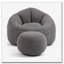 Fauteuil à billes rembourré-670433609