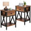 Ensemble de chambre à coucher et de table de chevet 3 pièces Kempst-1101969484-1101969472