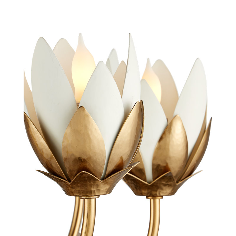 Star Magnolia Chandelier, 26.25'' H X 26.25'' W X 26.25'' D