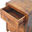 Dockrey 45cm W Solid Wood Bedside Table