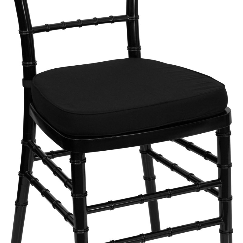 Wood Stackable Chiavari Chair, Black
