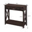 Lecenta 31.5'' 1 Drawer Console Table with Shelf-1720478286