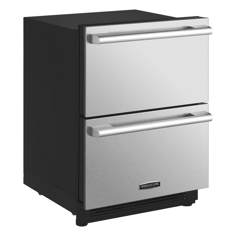 24" Integrated Undercounter Dual-Drawer Refrigerator