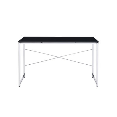 Tennos  & Chrome Finish Writing Desk (Not Including Office Chairs)