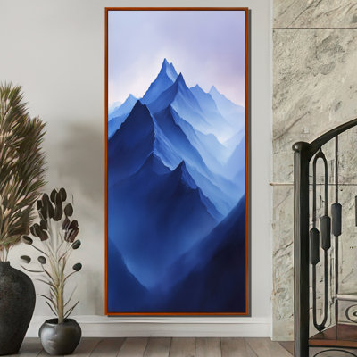 Graycelynn Alaska Snow Capped Summit at Twilight I - Alaska, reproduction d'art sur toile encadrée