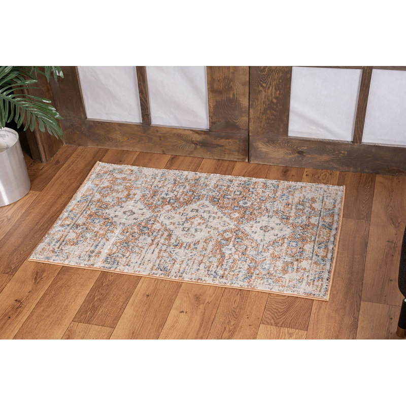 Noble Rust  Area Rug, Runner 2'7" x 7'3"