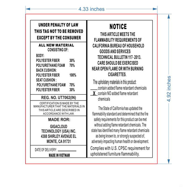 Dimensions du produit