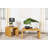 Square Woven Rattan Coffee Table