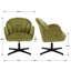Ahmare Upholstered Swivel Armchair-1655271158-1655271144