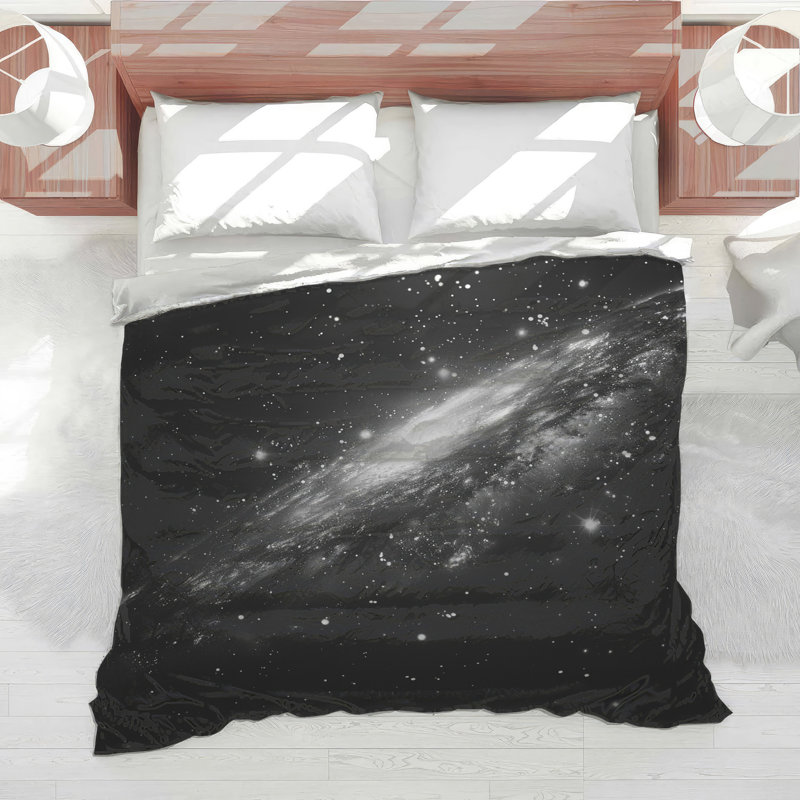 Édredon moderne Galaxy Bedding Space, Simple extra long