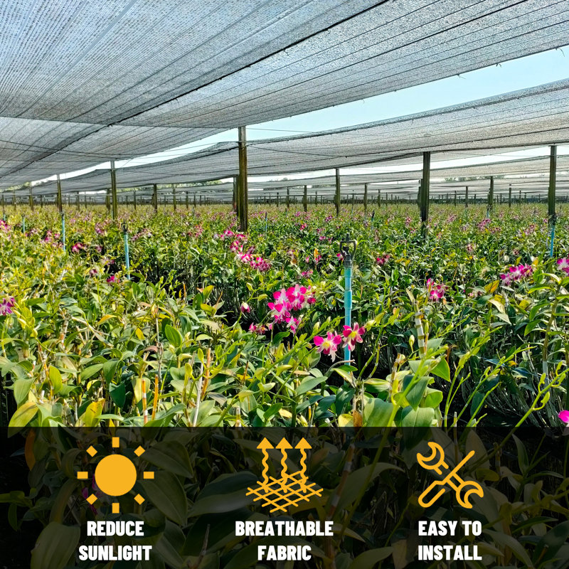 Colourtree 30% Black Shade Cloth, 168" H x 1020" W x 0.1" D