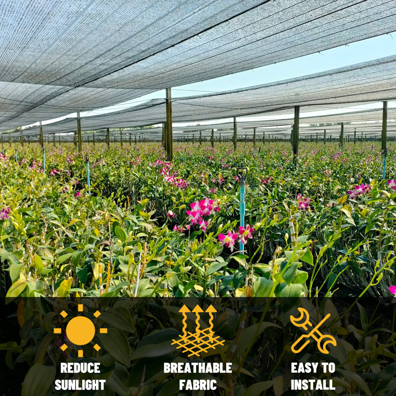 Colourtree 30% Black Shade Cloth, 24" H x 84" W x 0.1" D