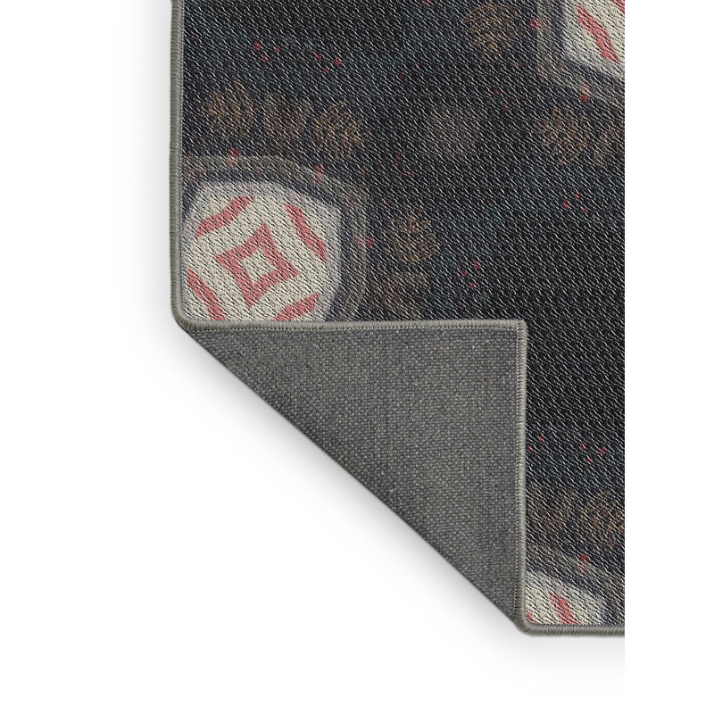 Geometric Indoor Rug, Rectangle 6' x 9'