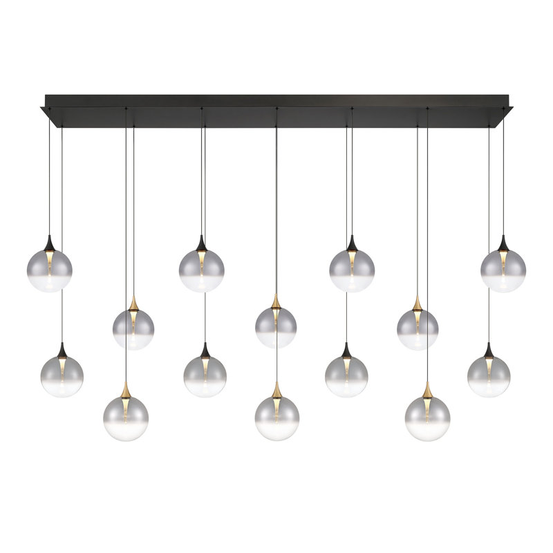 Lustre 14 "72" Iissa, Gold/Black Smoke