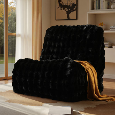 Fauteuil à billes sans accoudoirs rembourré de mousse Hogle 