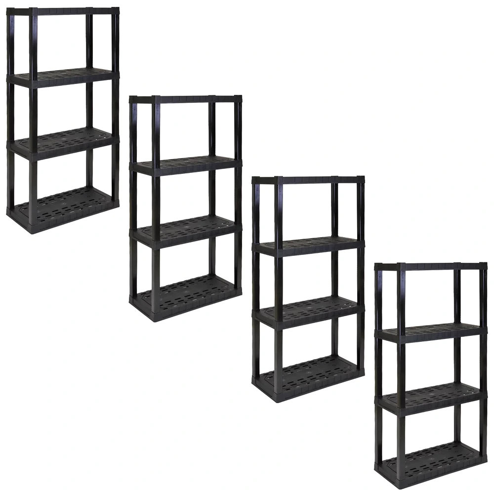 30 inch wide plastic deals shelving unit