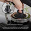 Tower Ash Rapid Boil Pyramid Kettle with Easy Open Lid, Removable Filter, 1.7L, 3KW-89829082